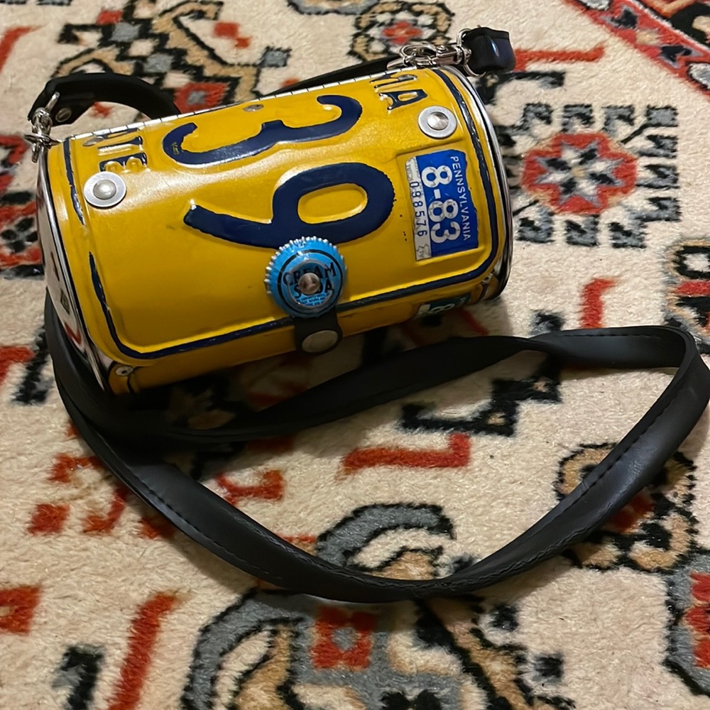 Super unique Pennsylvania License Plate Purse
